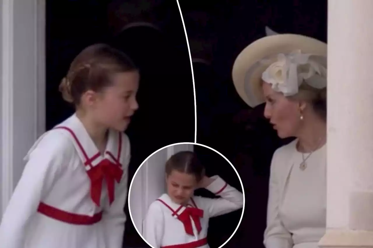 Royal fans claim Duchess of Edinburgh scolded Princess Charlotte at Trooping the Colour