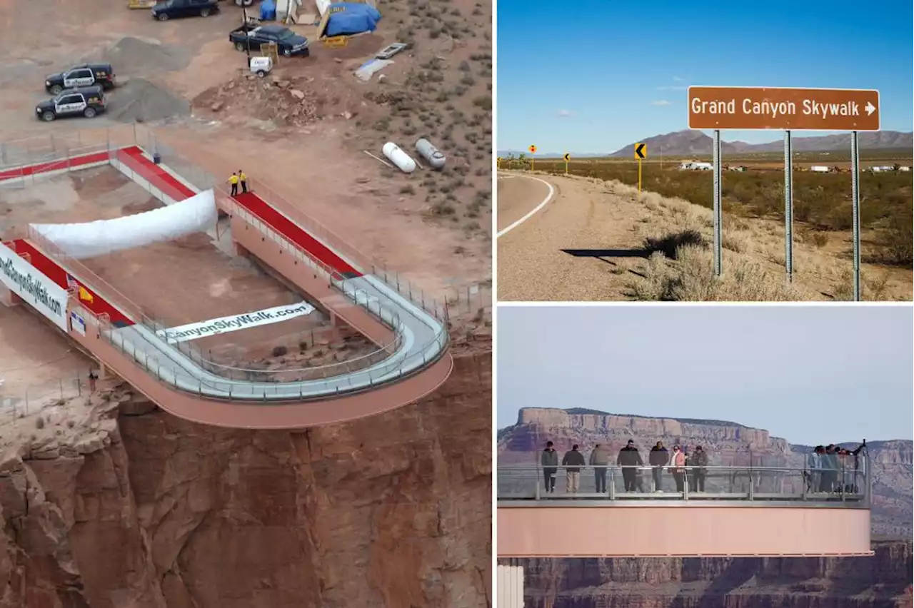 Tourist, 33, plunges 4,000 feet to his death at Grand Canyon Skywalk