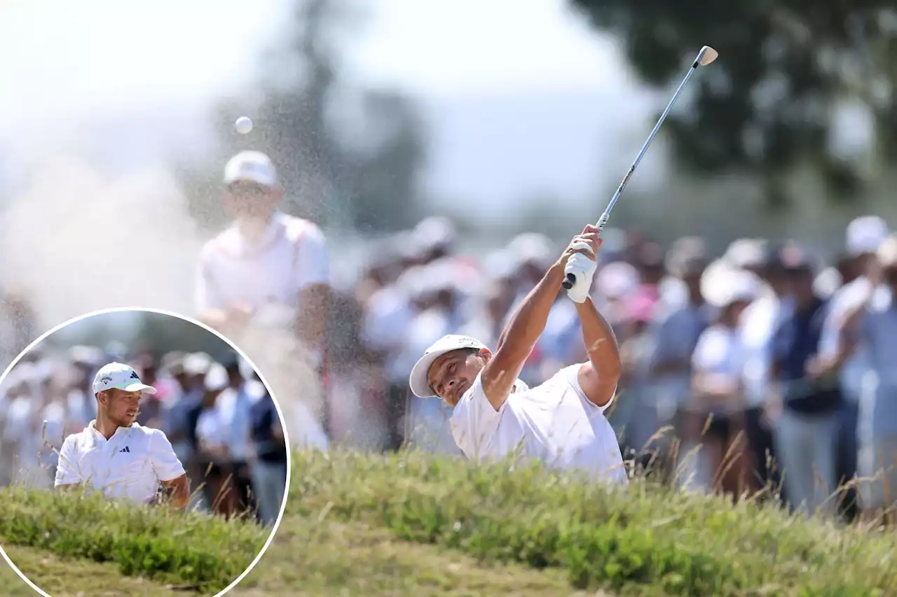 Xander Schauffele’s US Open chances took hit with three-shot bunker blunder