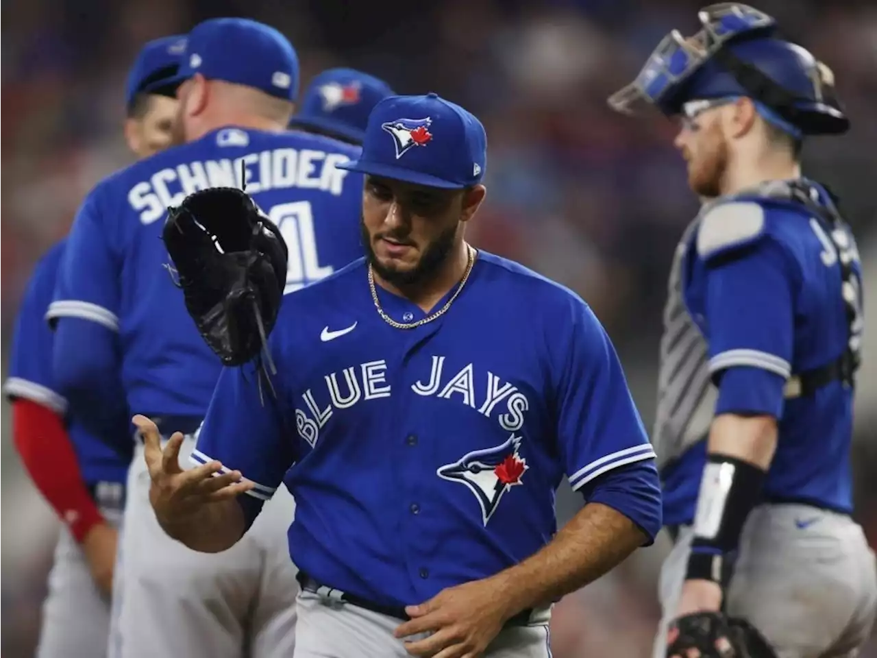 Blue Jays stub their toes in Texas as Rangers even series with rubber match on tap