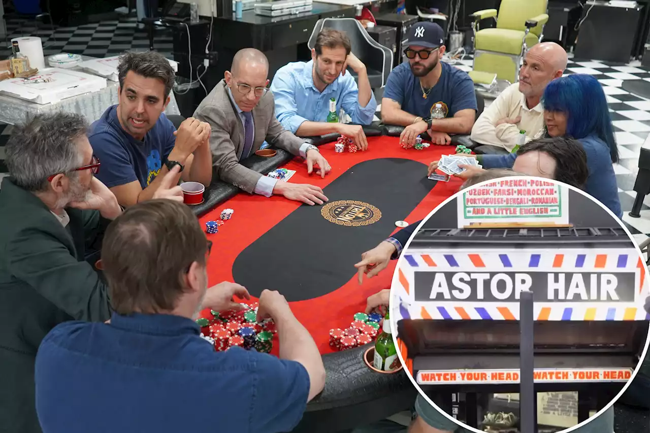 Famed Astor Place barbershop has monthly poker games for top NYC names