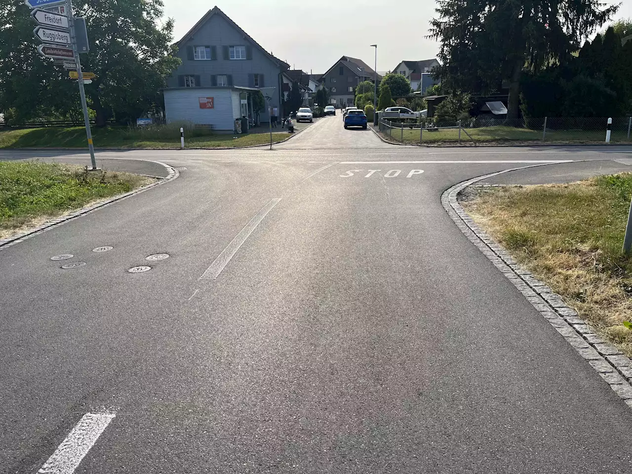 Lömmenschwil SG: Mit Motorrad verunfallt