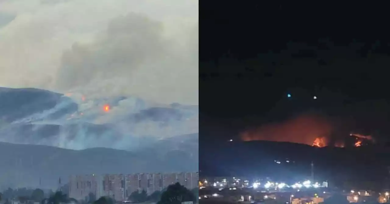 “Situación es crítica”: Bomberos luchan contra el fuego, Relleno Sanitario Mondoñedo está bajo amenaza