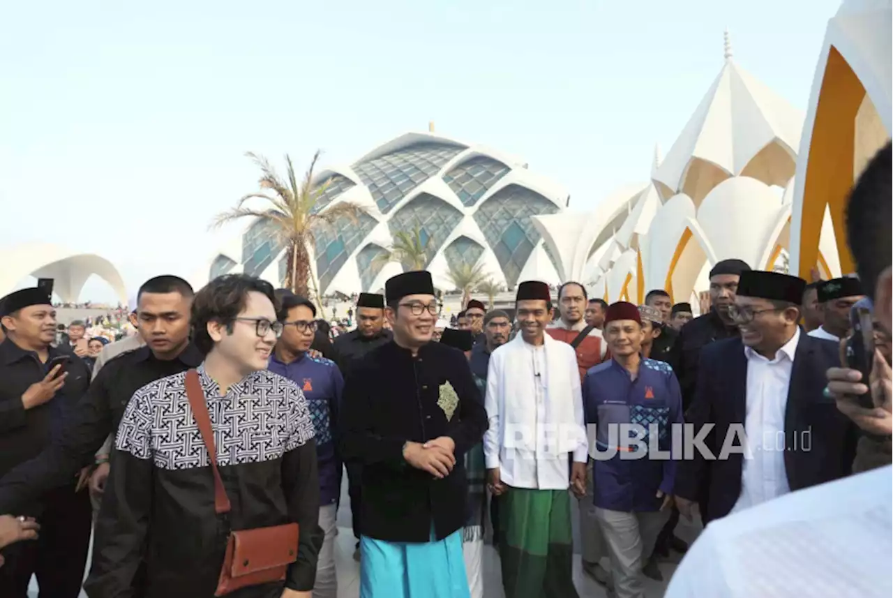 Ustaz Abdul Somad Kagum dengan Galeri Rasulullah di Masjid Raya Al Jabbar |Republika Online