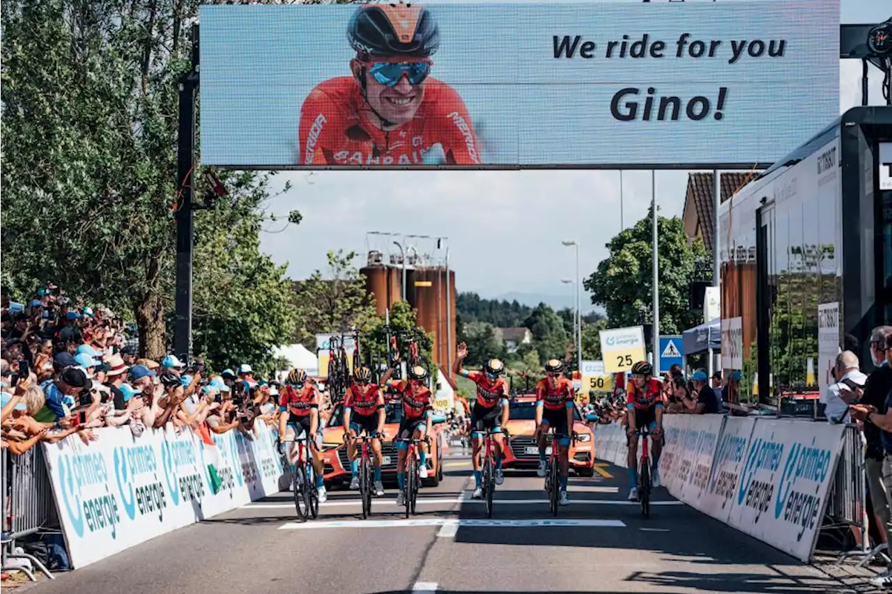 “I wanted to win for Gino, everyone today raced for him”: Mattias Skjelmose dedicates Tour de Suisse victory to “wonderful” Gino Mäder