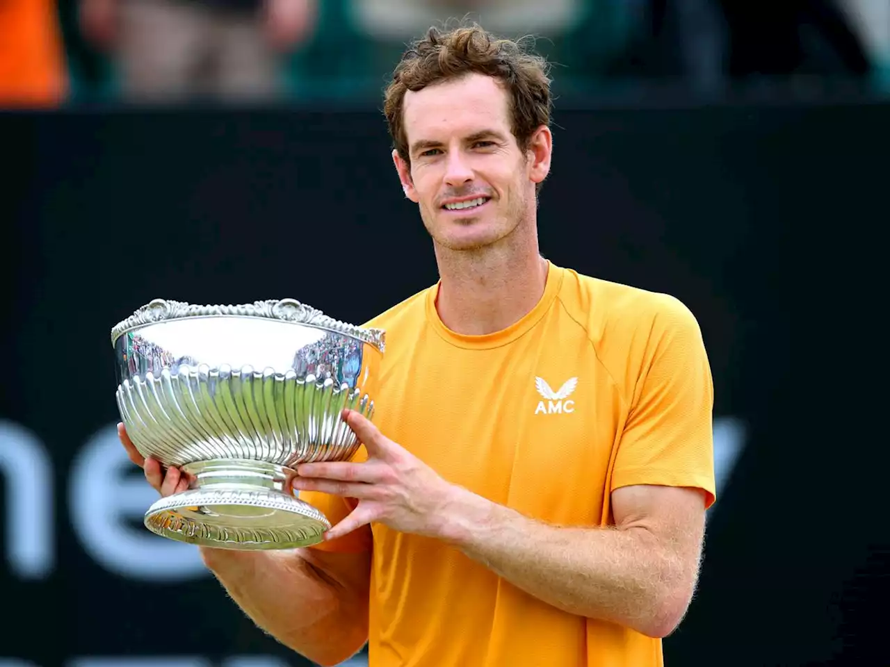 Father’s Day surprise for Andy Murray as his kids show up for Nottingham win