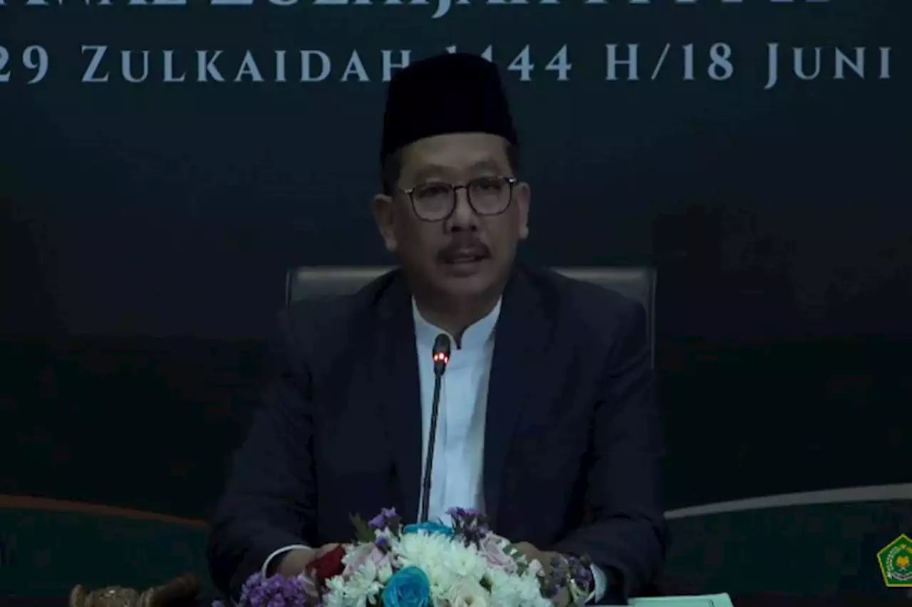 Pemerintah Putuskan Iduladha Jatuh pada 29 Juni 2023