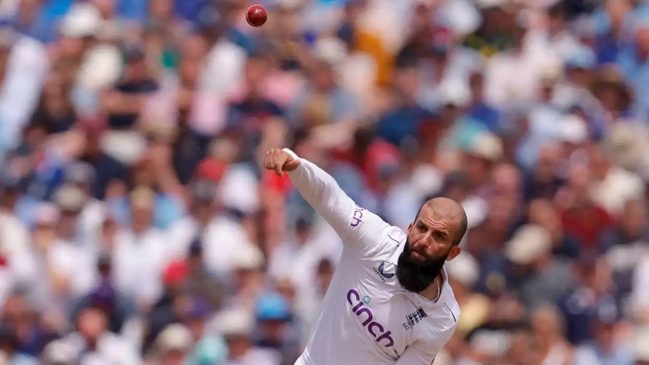 Moeen Ali: England cricketer fined for using unauthorised drying spray on his bowling hand during Ashes Test match