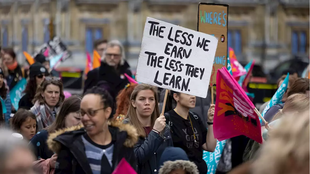 Teachers like me are fed up - and it's having huge implications on our society