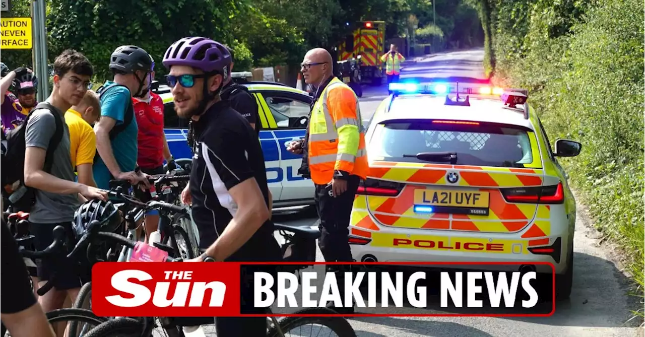 Cyclist dies during London to Brighton charity bike ride sparking police probe