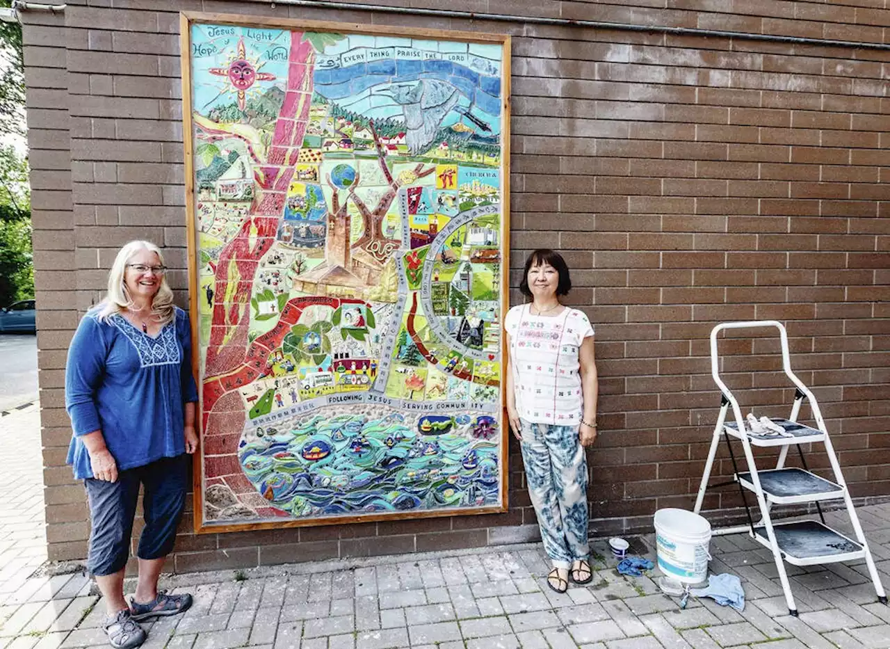 Our Community: Church's tile mosaic a collaboration of close to 400 community members