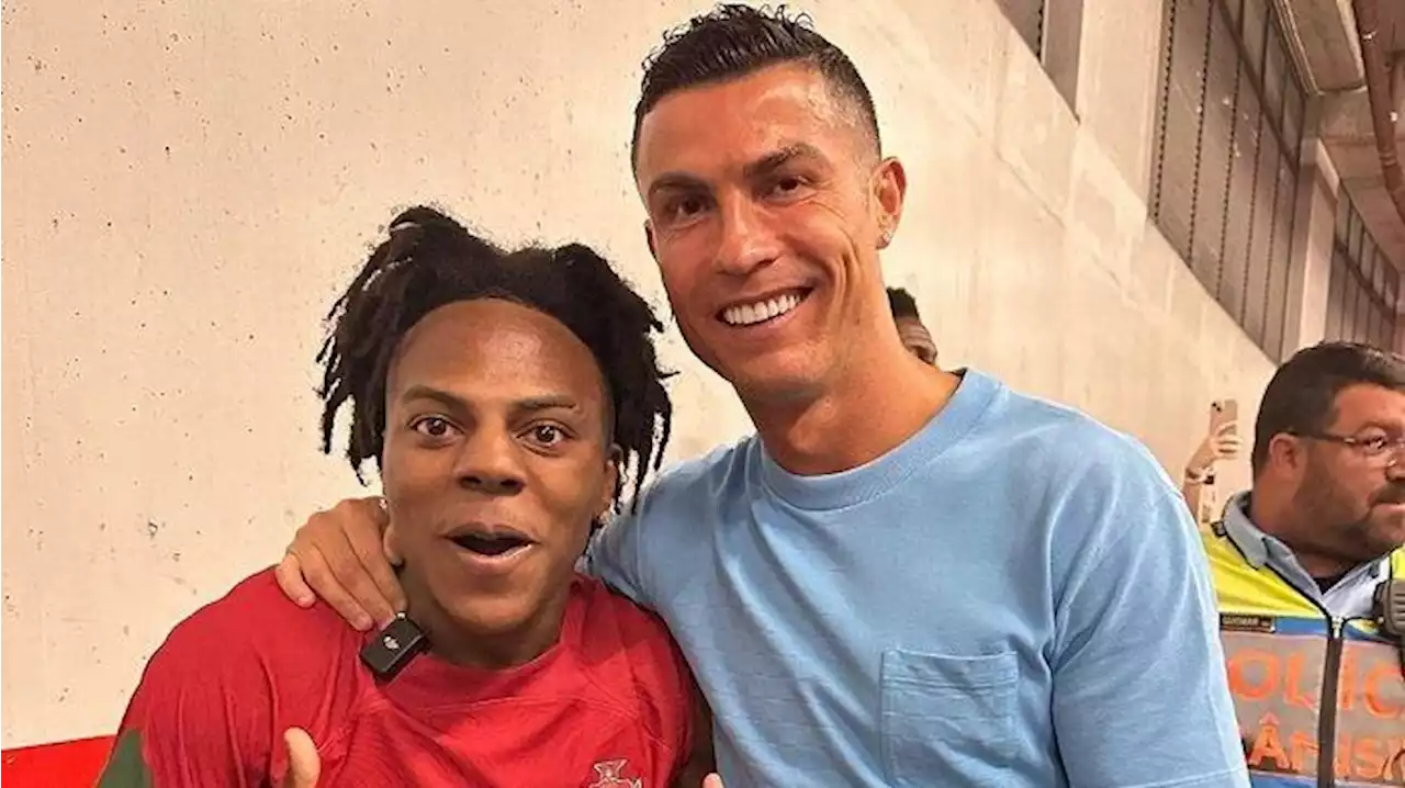 Dibantu Rafael Leao, Speed Akhirnya Bertemu Ronaldo hingga Berlutut di Depan CR7 - Tribunnews.com