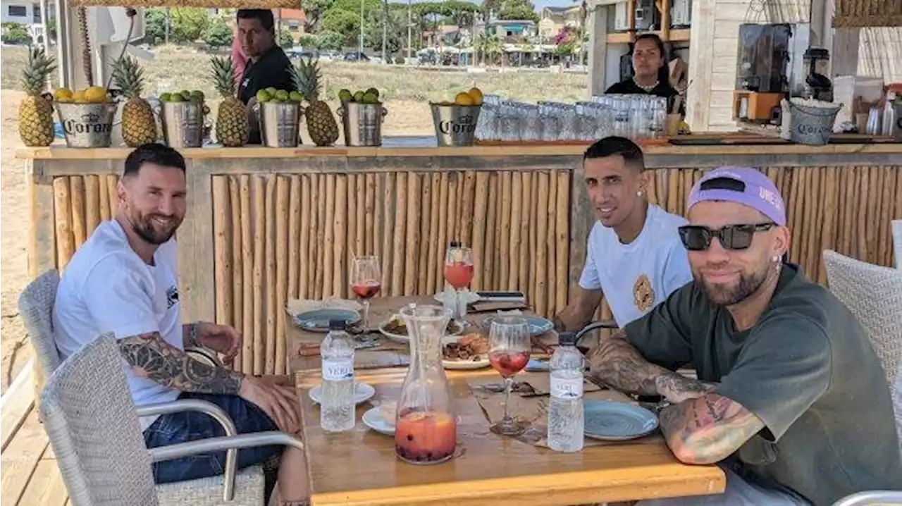 Viral Video Messi Liburan, Kunjungi Sebuah Restoran Milik Luis Suarez di Barcelona - Tribunnews.com