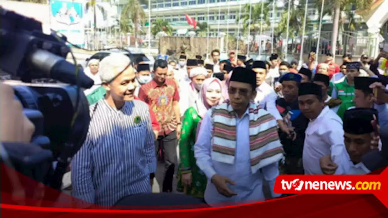 Tuan Guru Bujang Zainul Majdi Masuk Bursa Cawapres, Ganjar Pranowo: Bagus!