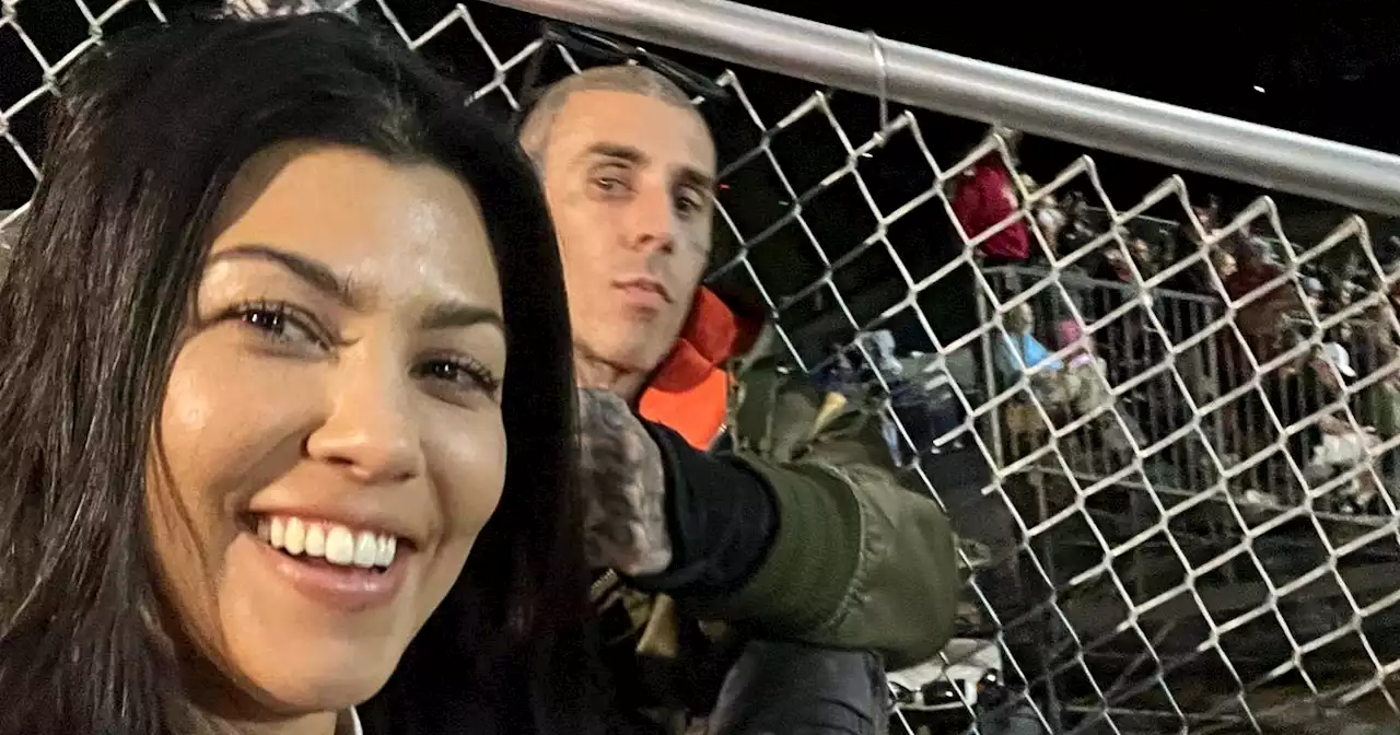 See Kourtney Kardashian and Travis Barker Bonding With Each Other's Kids