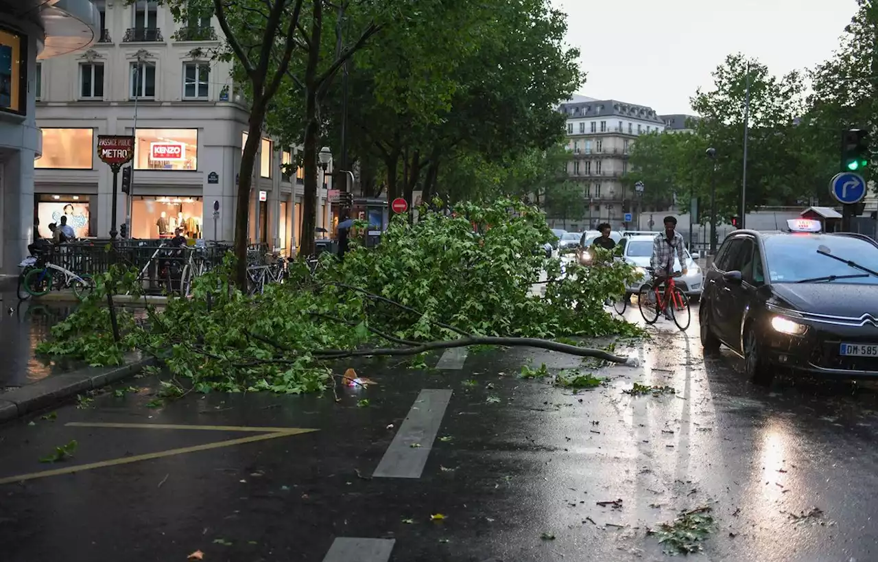 Orage, inondations et vents violents, un long dimanche de pagaille