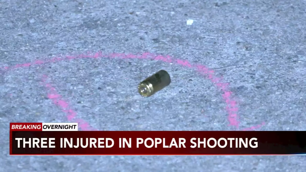 3 people shot, injured in Philadelphia shooting; 2 victims arrive at hospital in stolen car