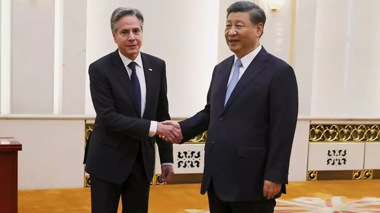 US Secretary of State Blinken meets with Chinese President Xi in bid to ease soaring tensions