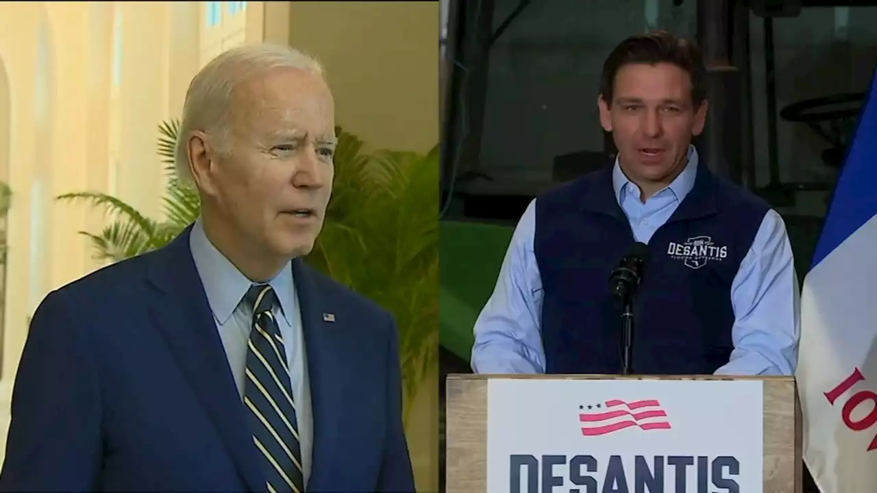 Pres. Biden, Florida Gov. DeSantis to hold dueling fundraisers this week in Silicon Valley