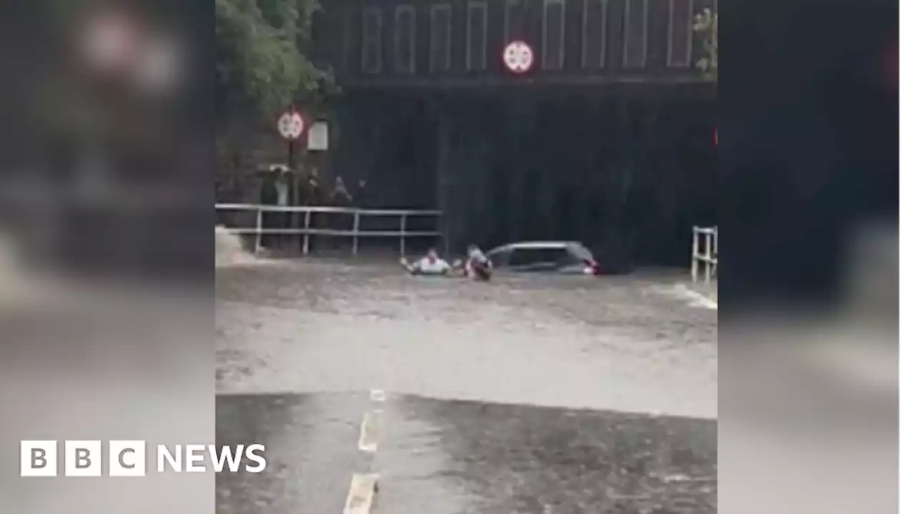 Sheffield and Rotherham hit by flash floods