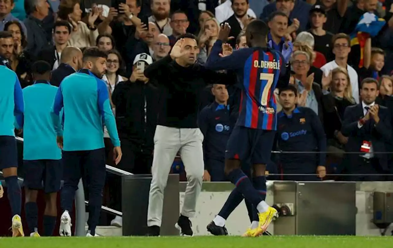 La belle déclaration d’amour d’Ousmane Dembélé pour son entraîneur Xavi