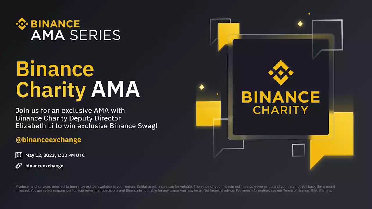 Here’s What You Missed at the Binance Charity AMA | Binance Blog