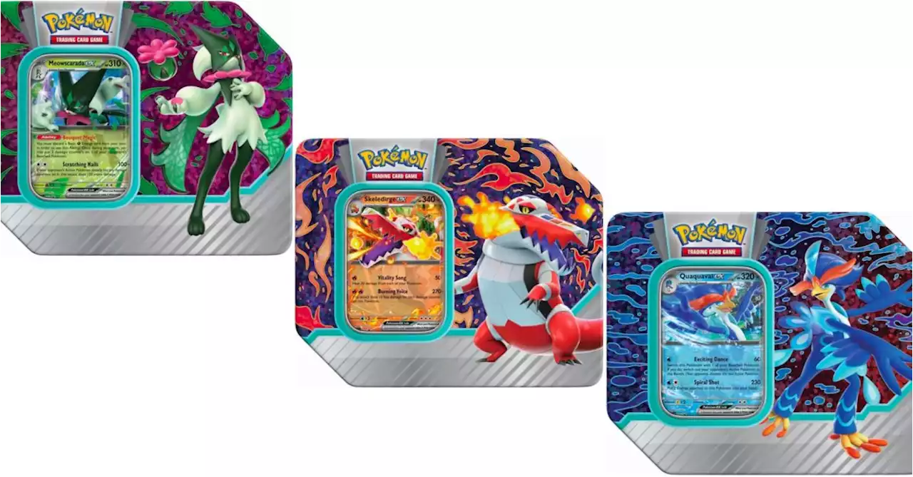 Paldea Partner Tins Come To Pokémon TCG In September 2023