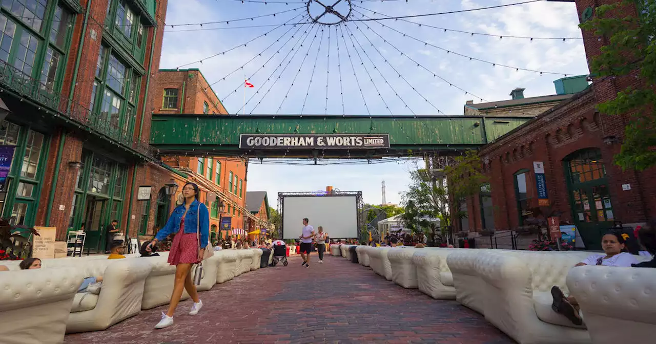 Toronto's Distillery District removed some benches and people are very upset