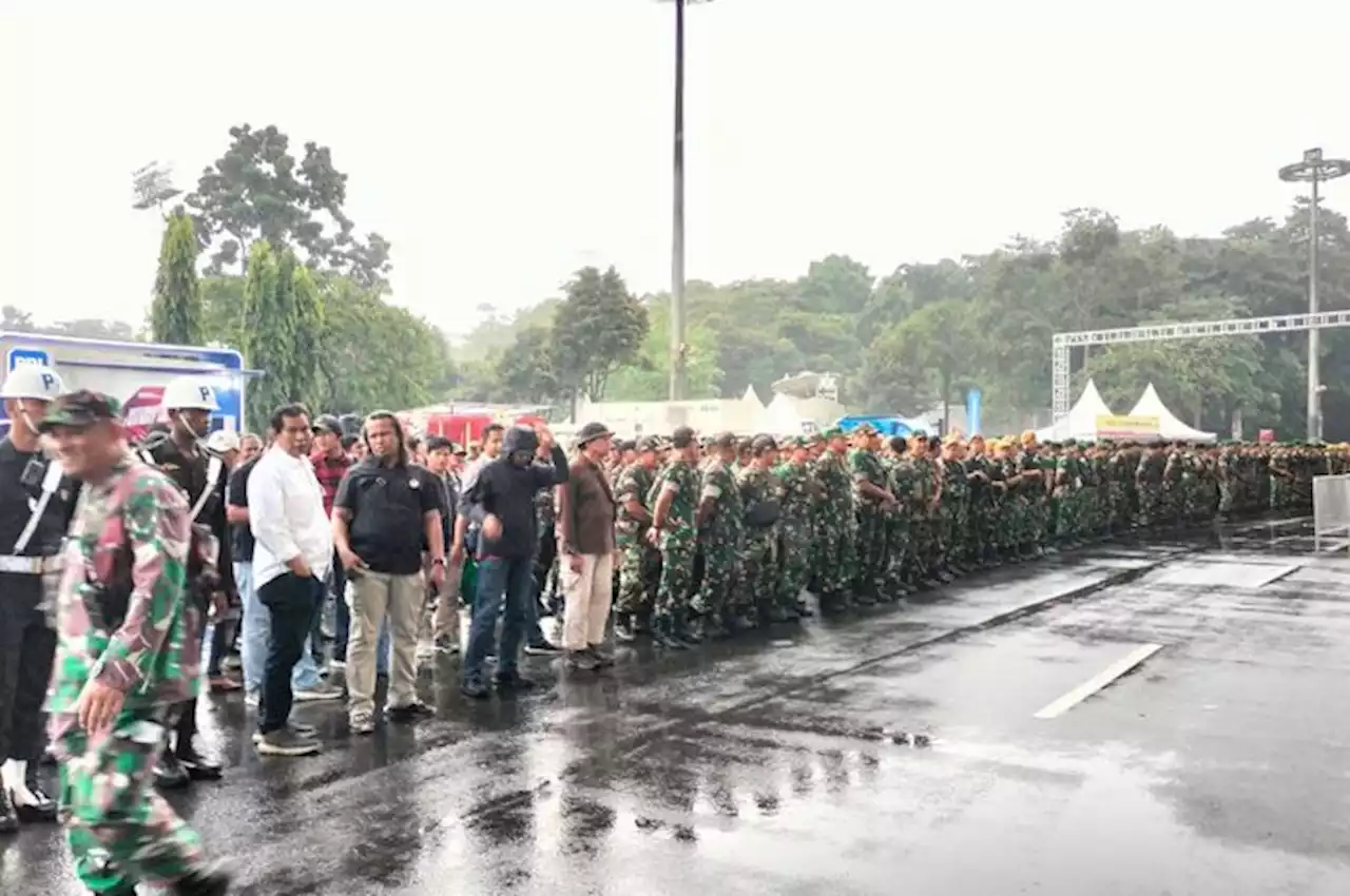 Petugas Keamanan Sebanyak 4000 Dikerahkan dalam Laga Timnas Indonesia vs Argentina - Bolasport.com