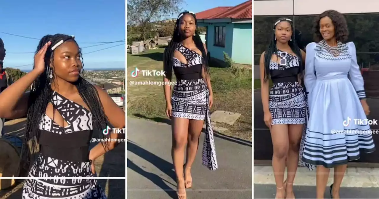 Curvy woman leaves Mzansi mesmerised after showing off traditional Zulu dress