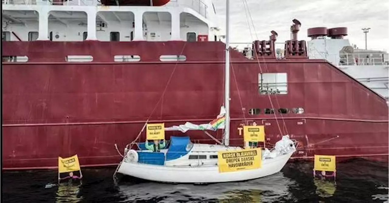 Kai-sjefen vil ikke be politiet fjerne demonstranter som blokkerer tankskip: – Sikkerhet er det viktigste