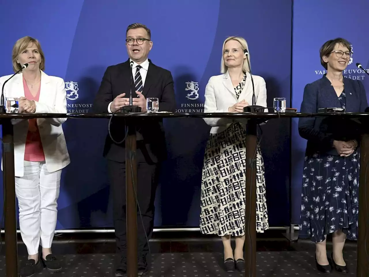 Finland's conservative party picks ministers for right-wing coalition government