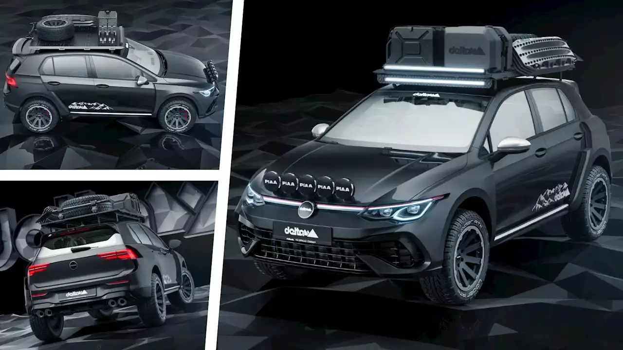 VW Golf R Turned Into A Cool Crossover By Delta 4x4 | Carscoops