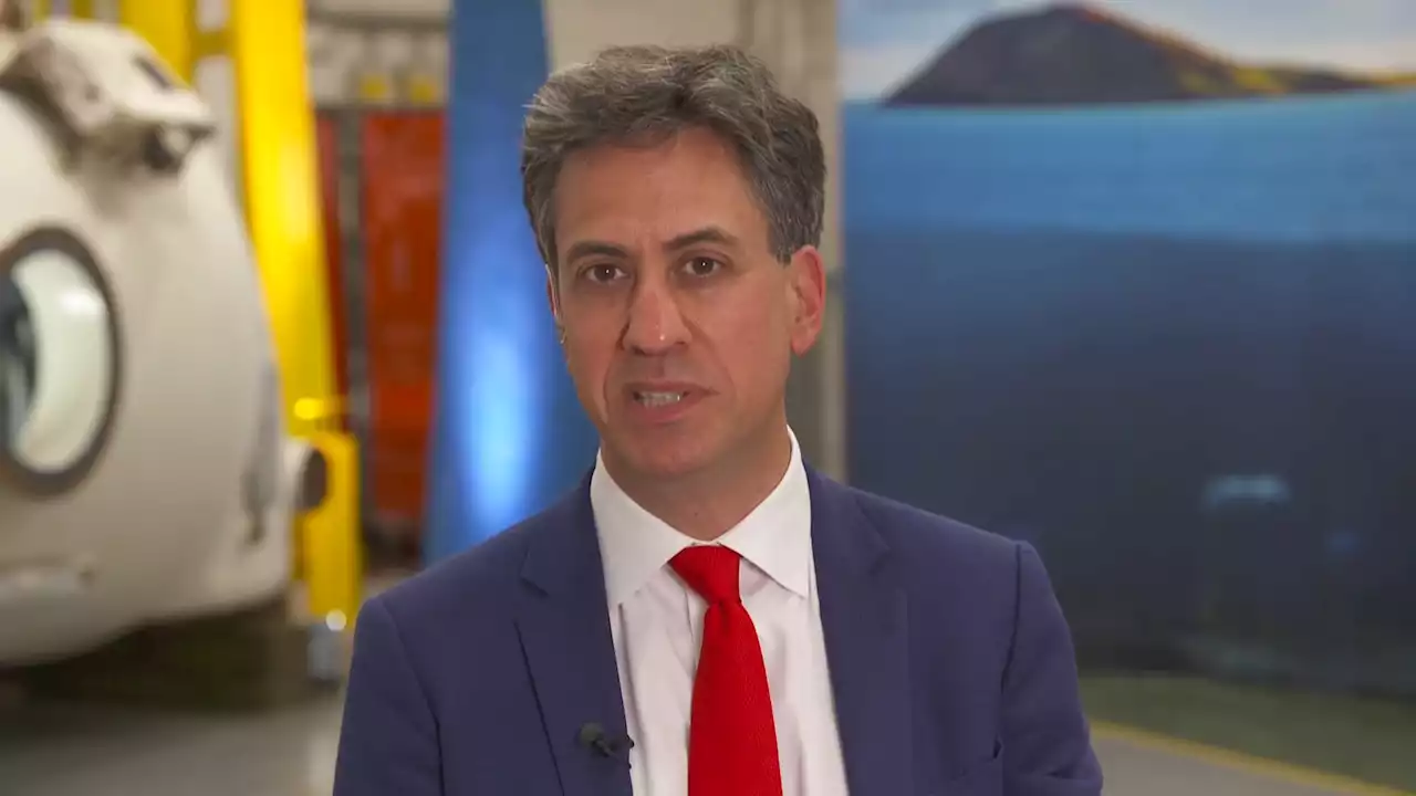 ‘If we delay climate action, we increase the costs we face’, says Ed Miliband