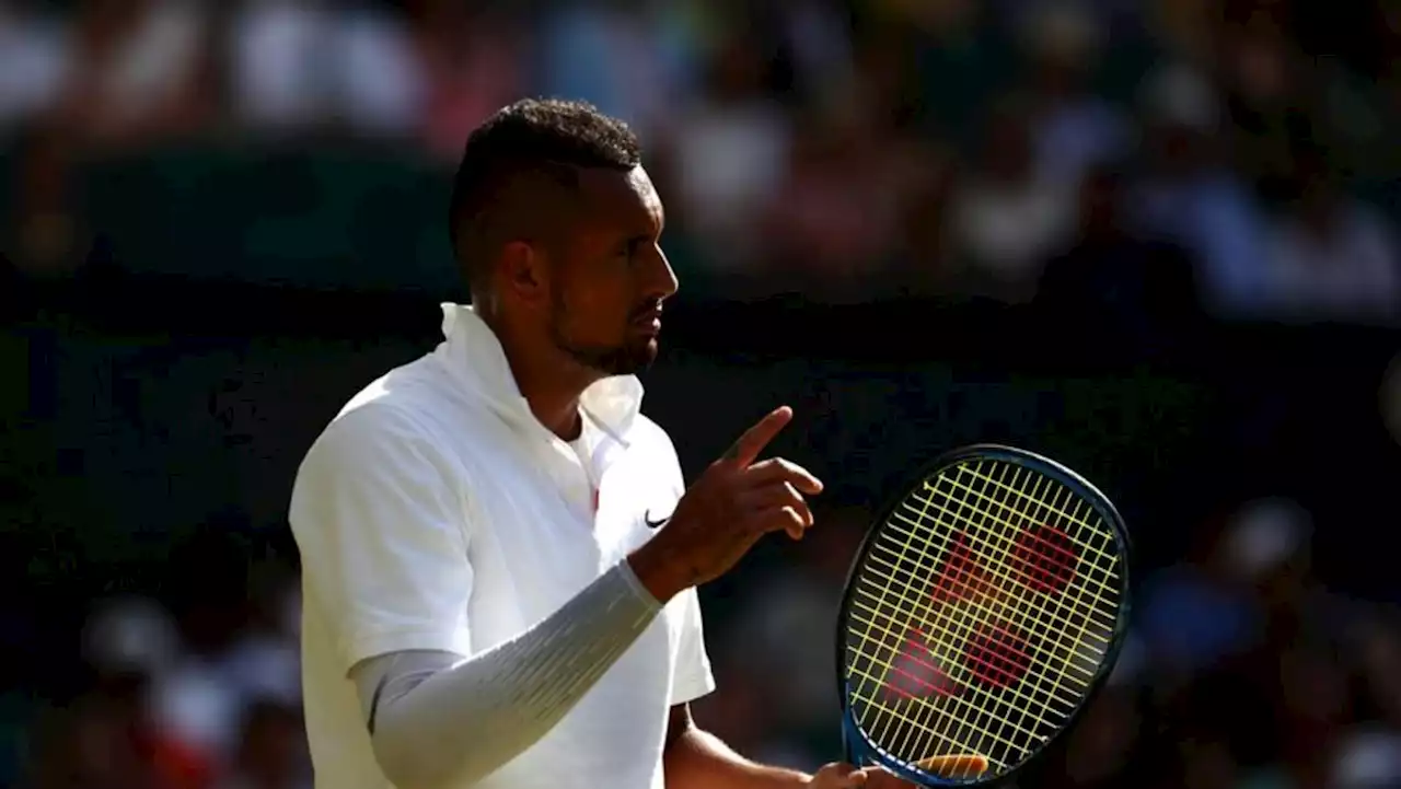 Kyrgios pulls out of Halle with knee injury, hopes to play at Wimbledon