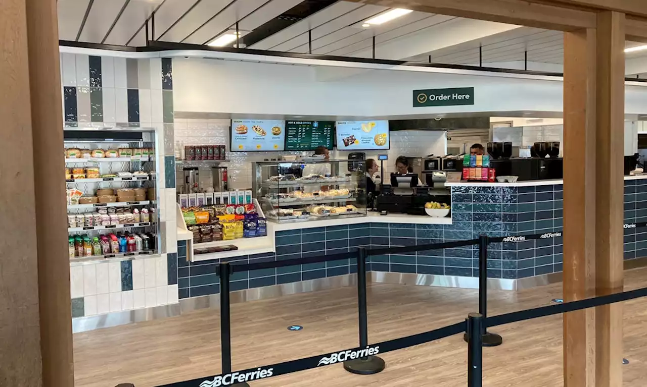 Renovated Lands End Café reopens at Swartz Bay terminal