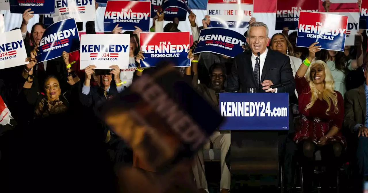 Why Robert Kennedy Jr.’s 2024 presidential bid is a headache for Joe Biden