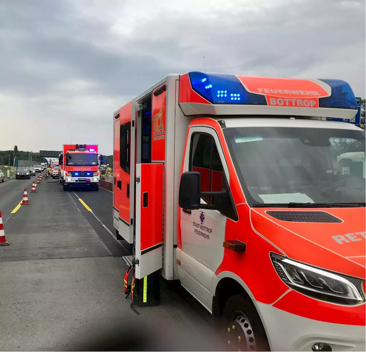 Tödlicher Verkehrsunfall auf der BAB 2