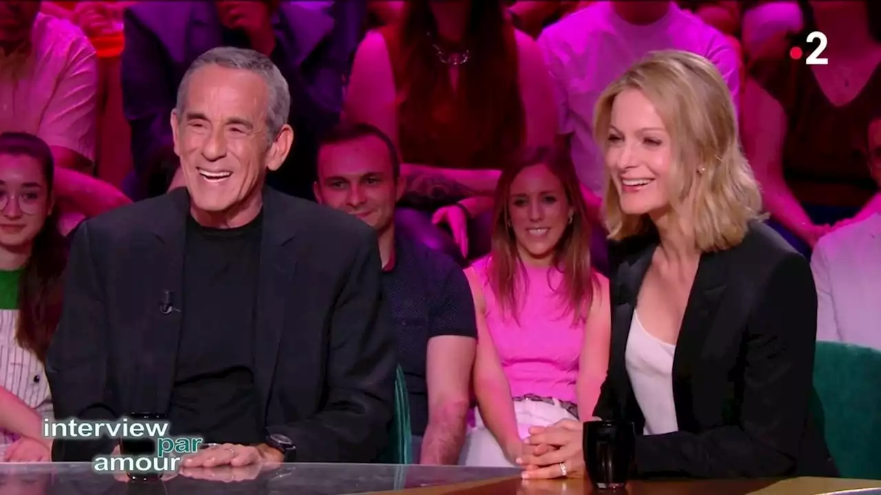 Thierry Ardisson et Audrey Crespo-Mara : ils ont sauvé la vie d’un célèbre écrivain, victime d’un AVC en direct - Closer