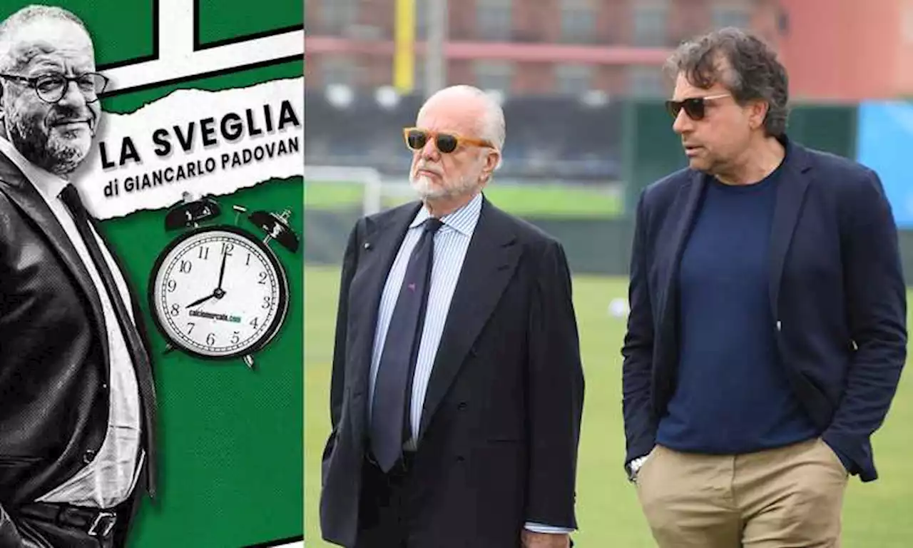 De Laurentiis 'incatena' Giuntoli per non mandarlo alla Juve