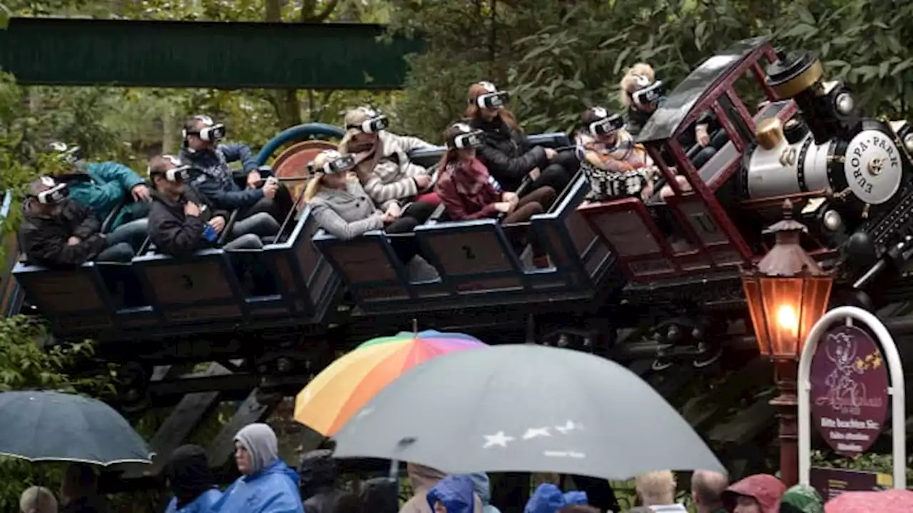 Large fire breaks out at Germany’s biggest theme park; police say blaze is 'under control'