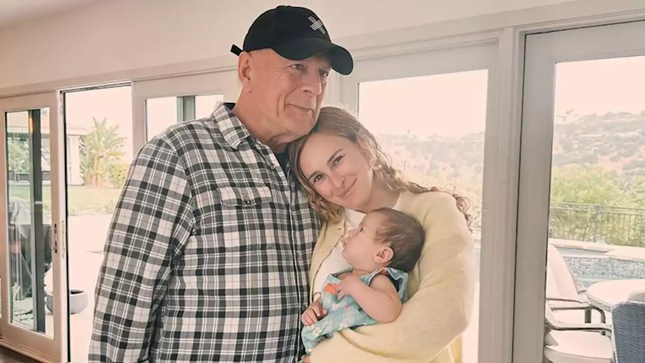 Bruce Willis looks great as a new grandpa | CNN