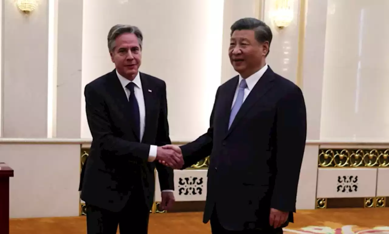 Blinken se encontra com Xi Jinping em Pequim em meio a tensões entre EUA-China