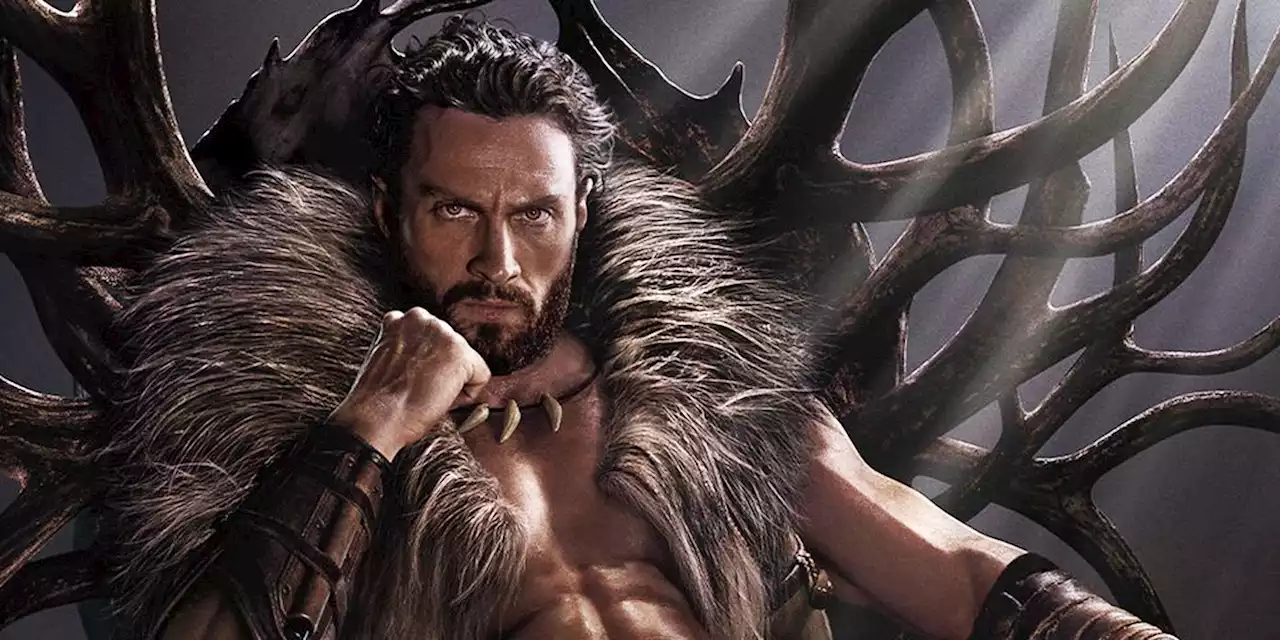 Aaron Taylor Johnson Is on the Prowl in First 'Kraven The Hunter' Poster