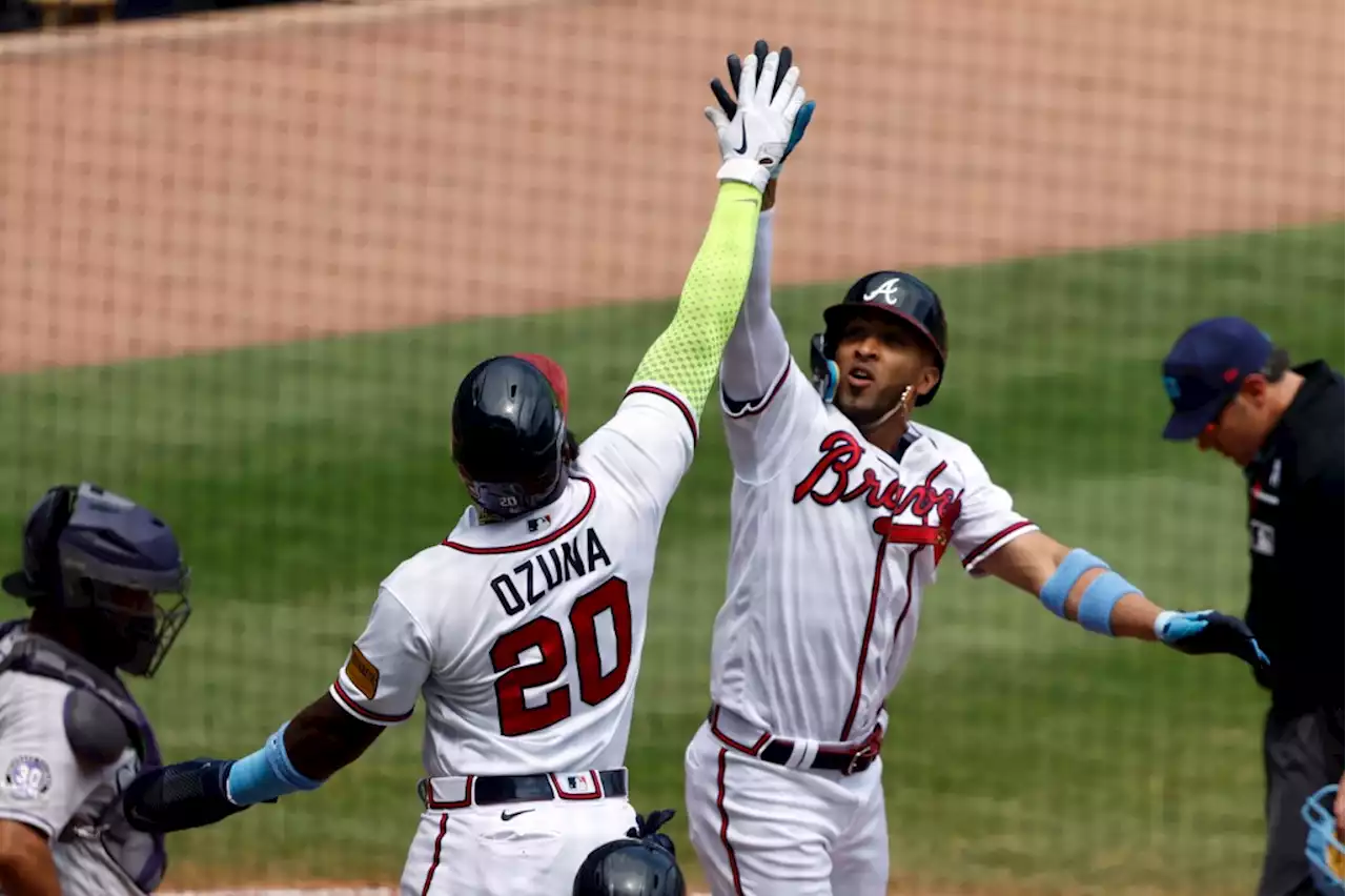 Rockies swept by Braves, give up record 12 homers in four games