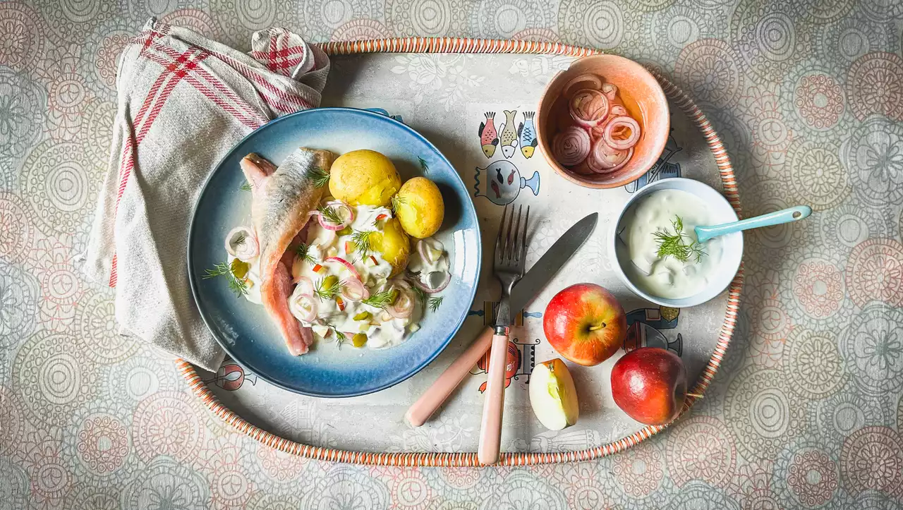 Rezept für frischen Matjes