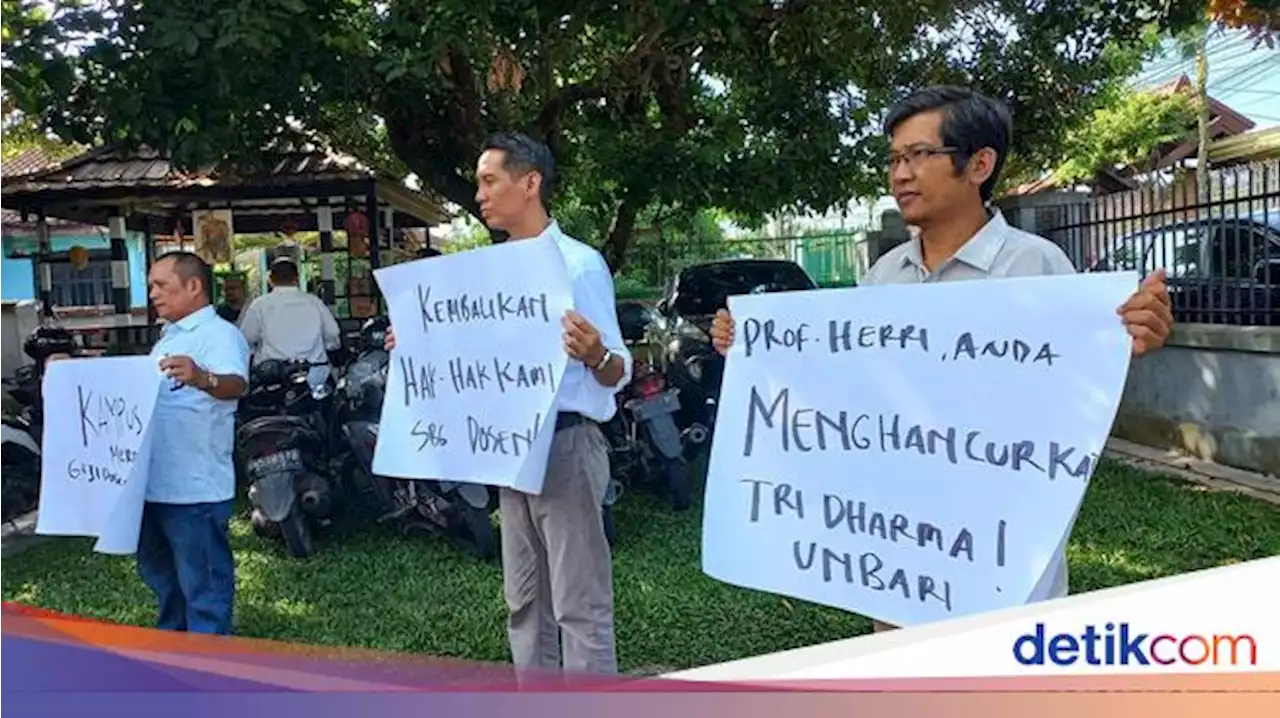 Heboh Gaji 18 Dosen Unbari Tak Dibayar 3 Bulan Imbas Dualisme Rektor