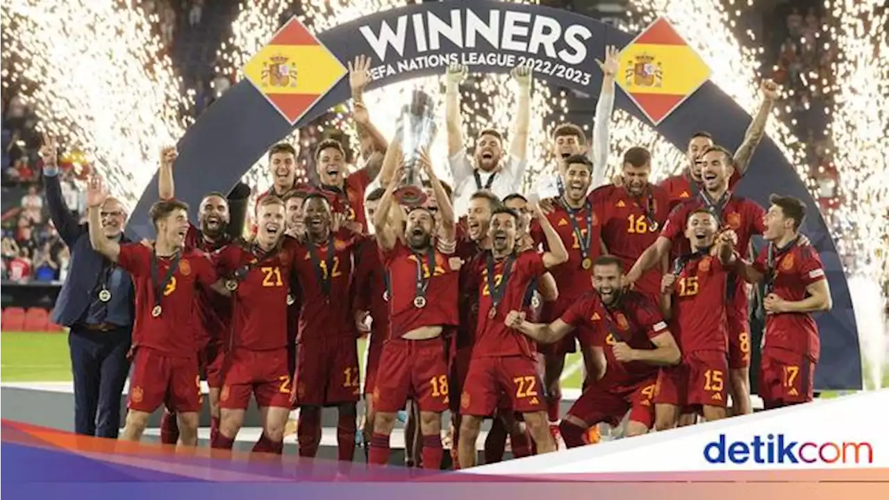 Menang Dramatis, Spanyol Juara UEFA Nations League 2023!