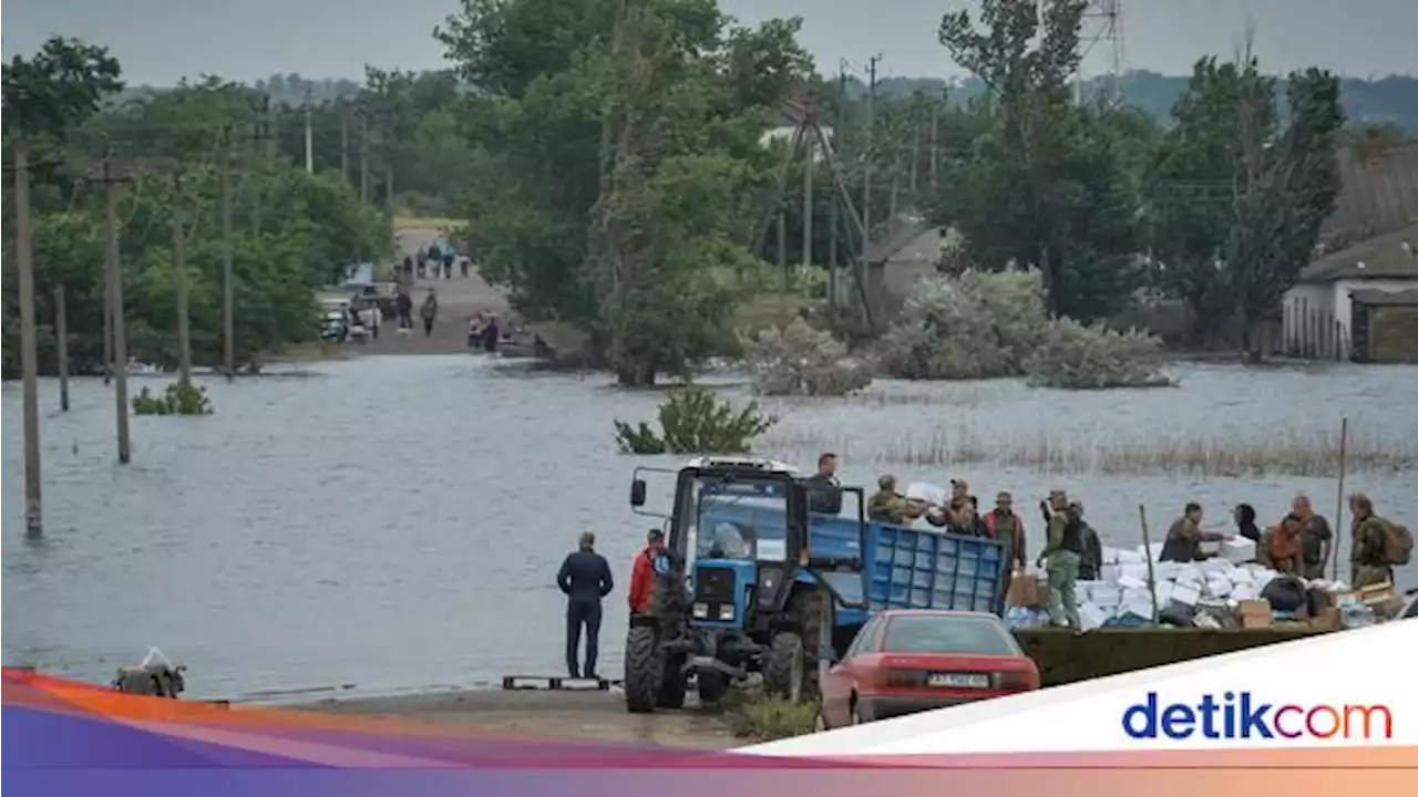 PBB Sebut Bantuan Korban Bendungan Jebol di Ukraina Timur Diblokir Rusia