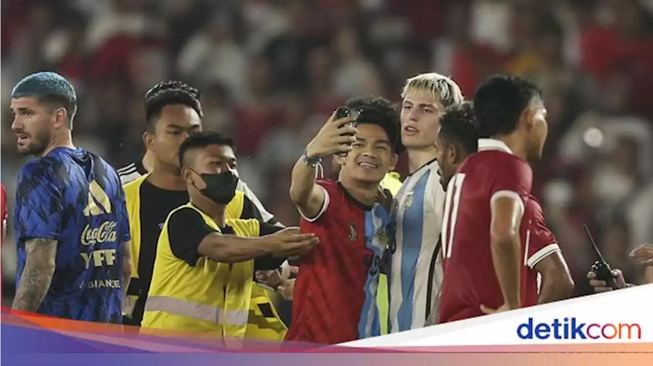 Ini Sosok Pria yang Nekat Masuk Lapangan di Laga Indonesia Vs Argentina